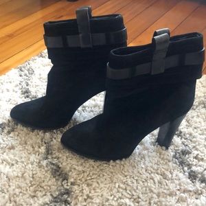 Reed Krakoff Black Suede Booties